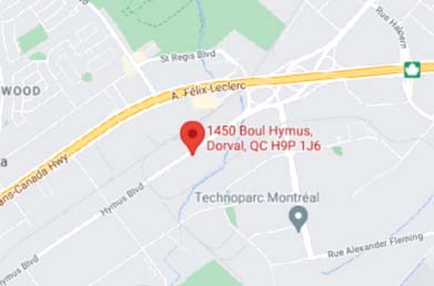 location on map